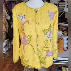 Indigo Moon Bright Yellow Jacket